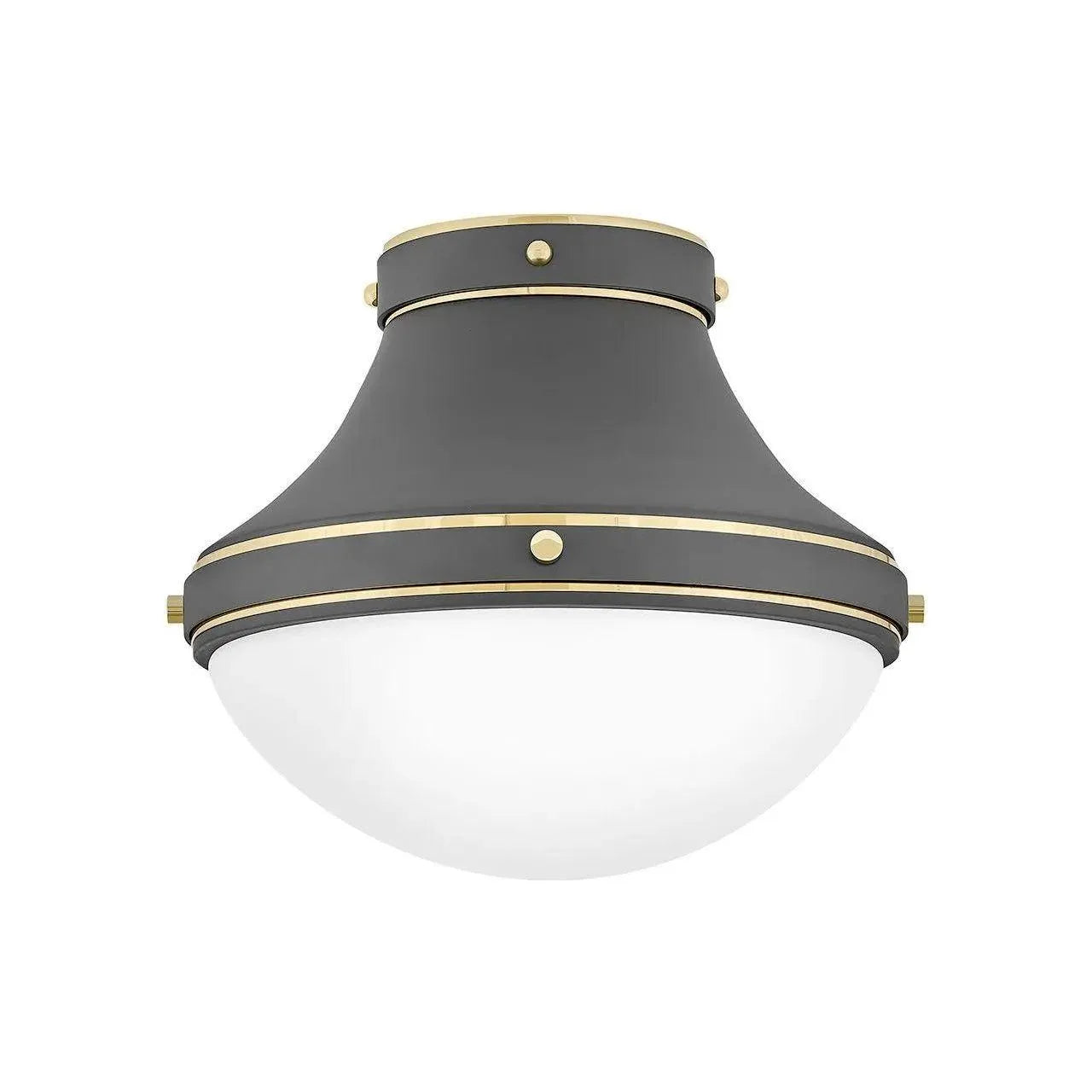 Hinkley Lighting - Oliver LED Flush Mount - 39051DMG | Montreal Lighting & Hardware