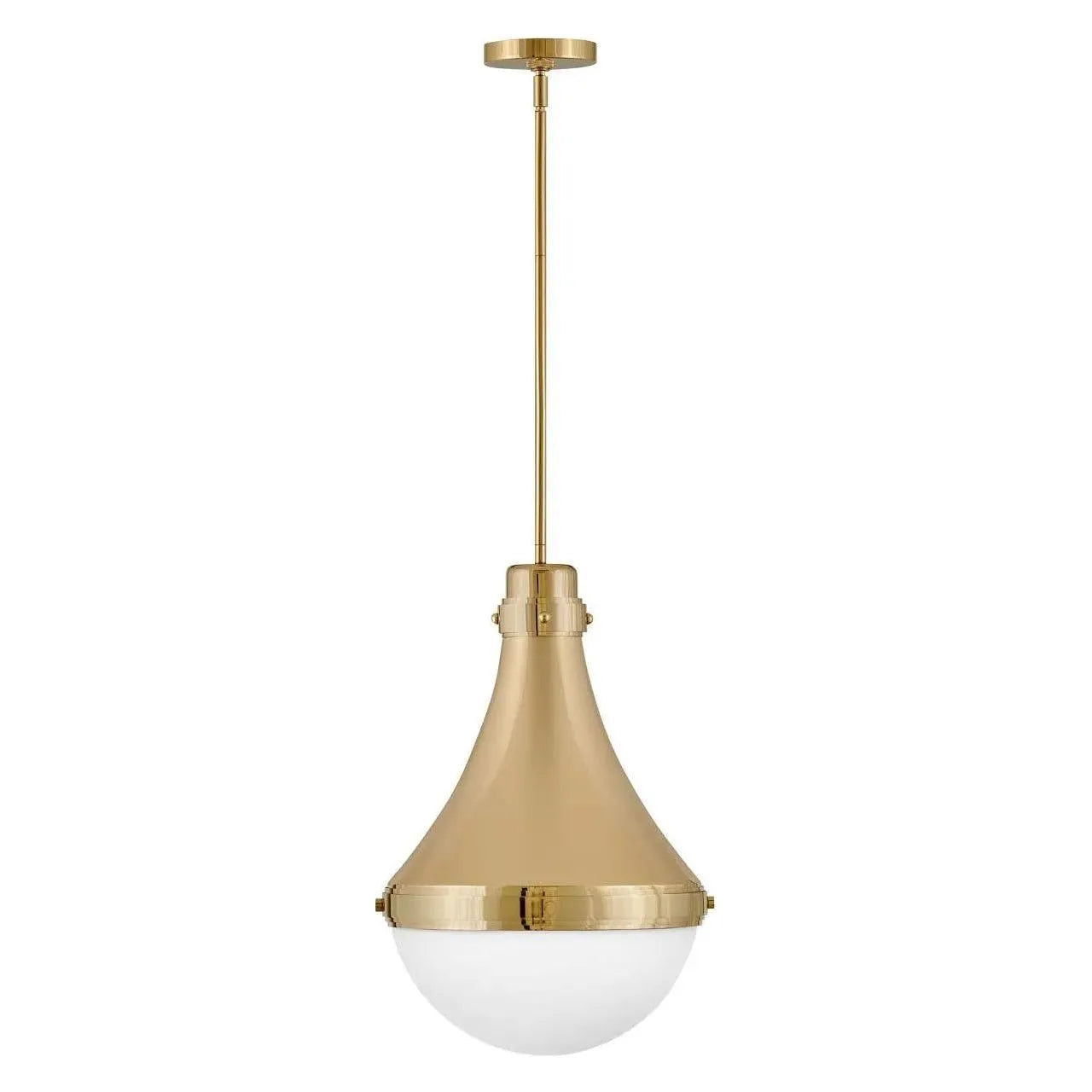 Hinkley Lighting - Oliver LED Pendant - 39054BBR | Montreal Lighting & Hardware