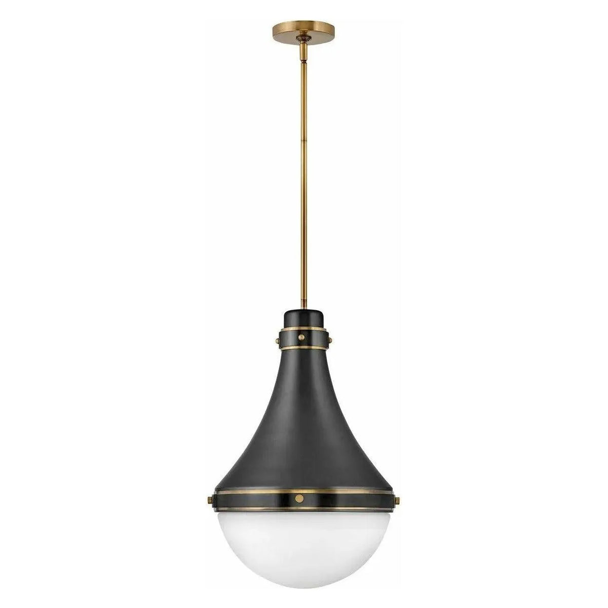 Hinkley Lighting - Oliver Pendant - 39054BK | Montreal Lighting & Hardware