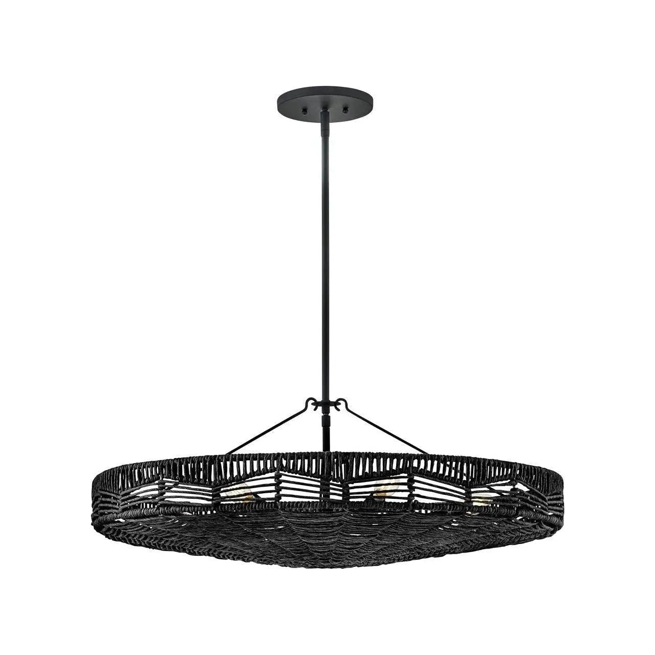 Hinkley Lighting - Ophelia LED Convertible Pendant - 42303BK-BK | Montreal Lighting & Hardware
