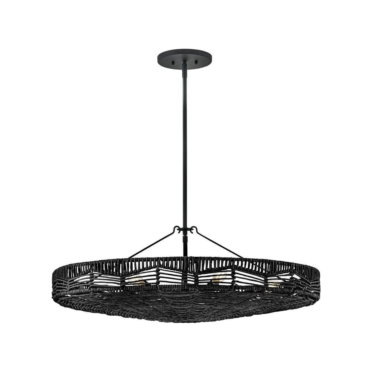 Hinkley Lighting - Ophelia LED Convertible Pendant - 42303BK-BK | Montreal Lighting & Hardware