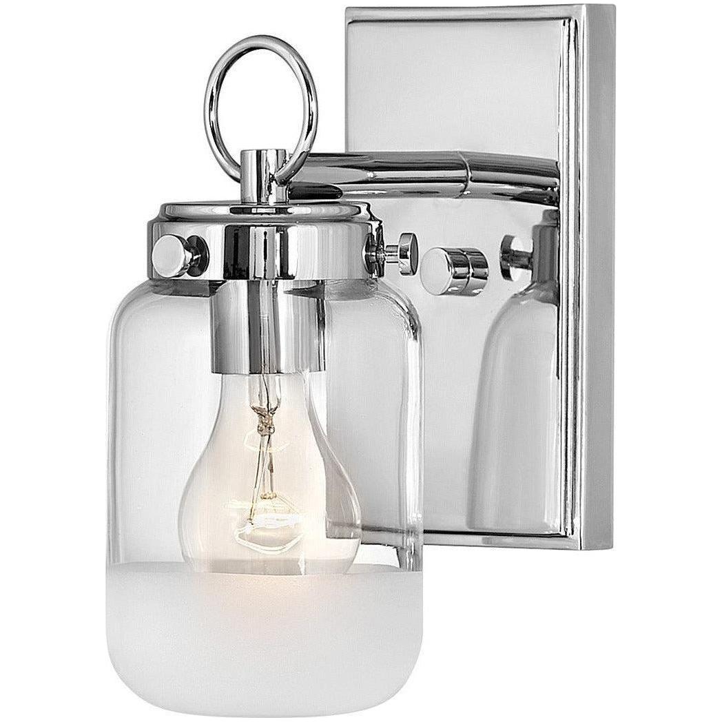 Hinkley Lighting - Penley 10-Inch Single Vanity - 5060PN | Montreal Lighting & Hardware