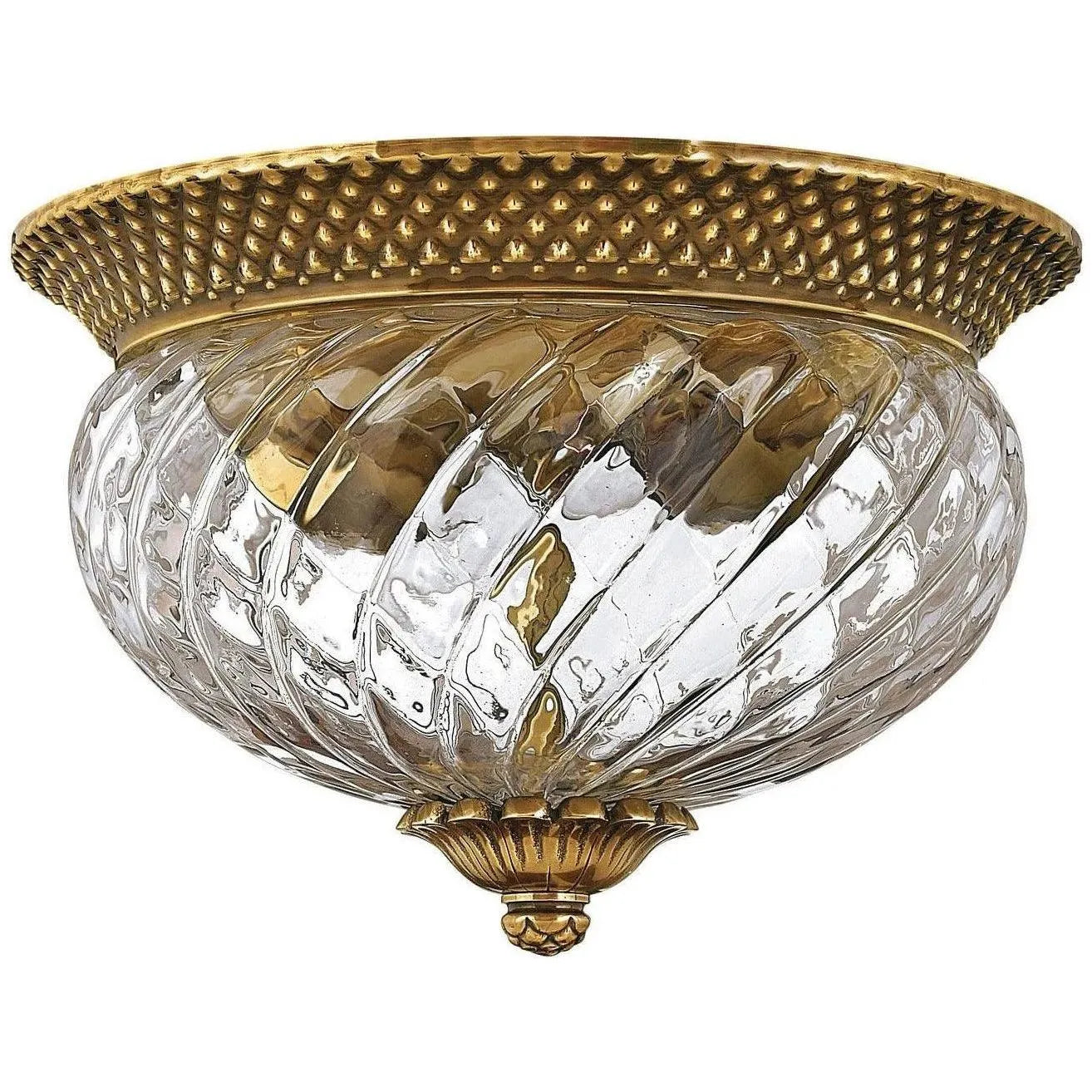 Hinkley Lighting - Plantation 12-Inch Flush Mount - 4102BB | Montreal Lighting & Hardware