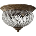Hinkley Lighting - Plantation 12-Inch Flush Mount - 4102PZ | Montreal Lighting & Hardware
