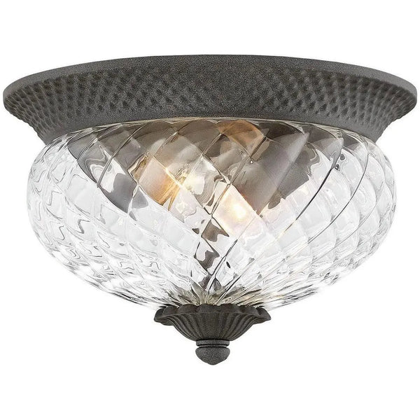 Plantation 12-Inch Outdoor Flush Mount