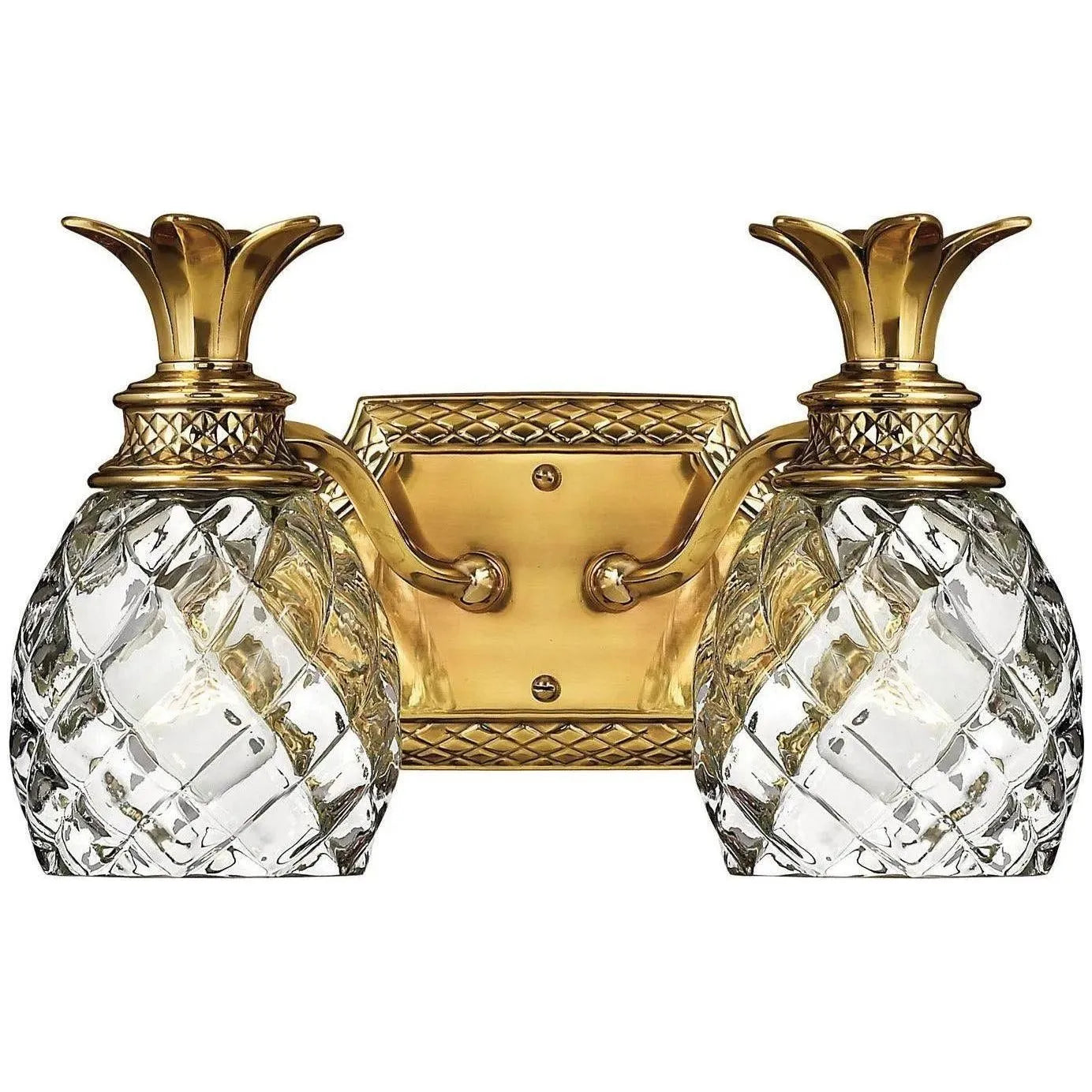 Hinkley Lighting - Plantation 13-Inch Two Light Bath - 5312BB | Montreal Lighting & Hardware