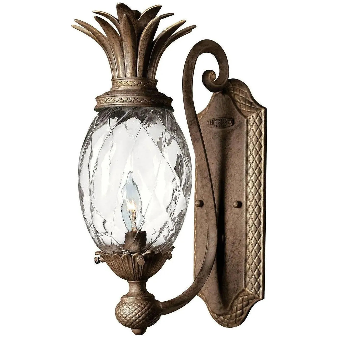 Hinkley Lighting - Plantation 15-Inch Wall Sconce - 4140PZ | Montreal Lighting & Hardware