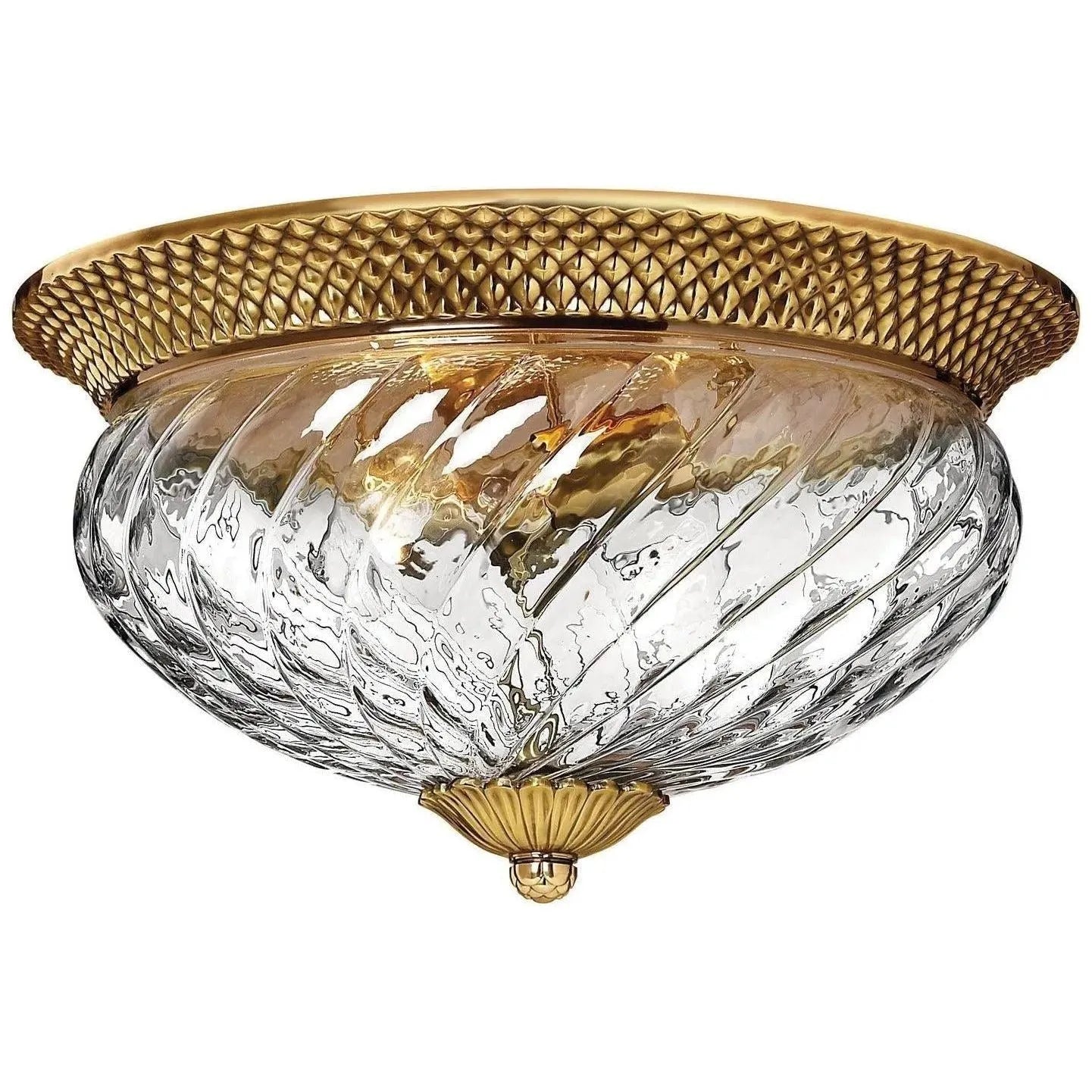 Hinkley Lighting - Plantation 16-Inch Flush Mount - 4881BB | Montreal Lighting & Hardware