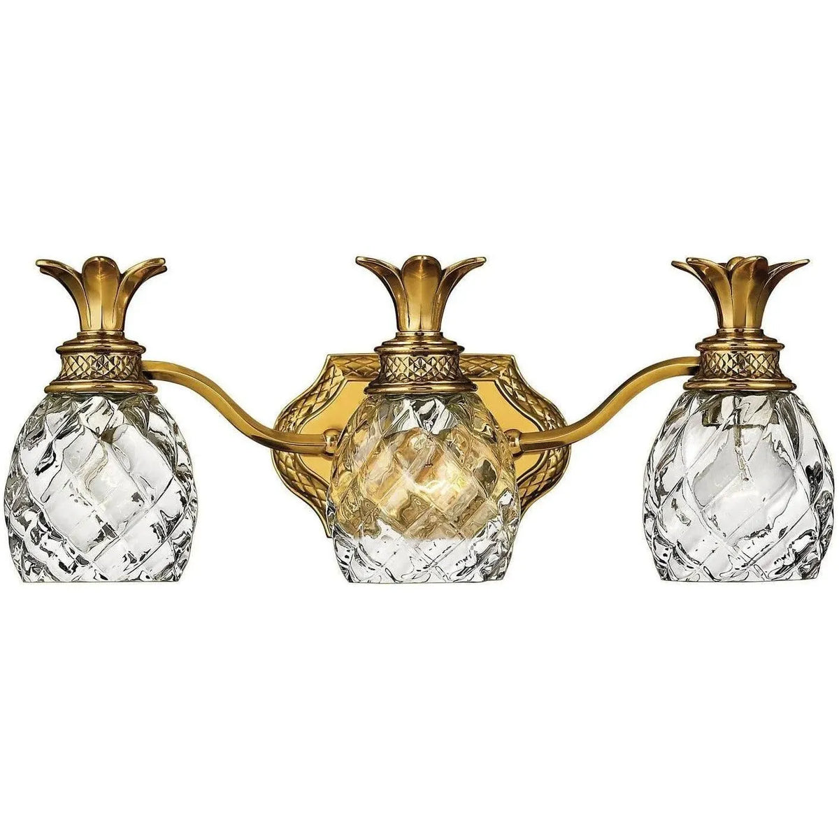 Hinkley Lighting - Plantation 21-Inch Three Light Bath - 5313BB | Montreal Lighting & Hardware