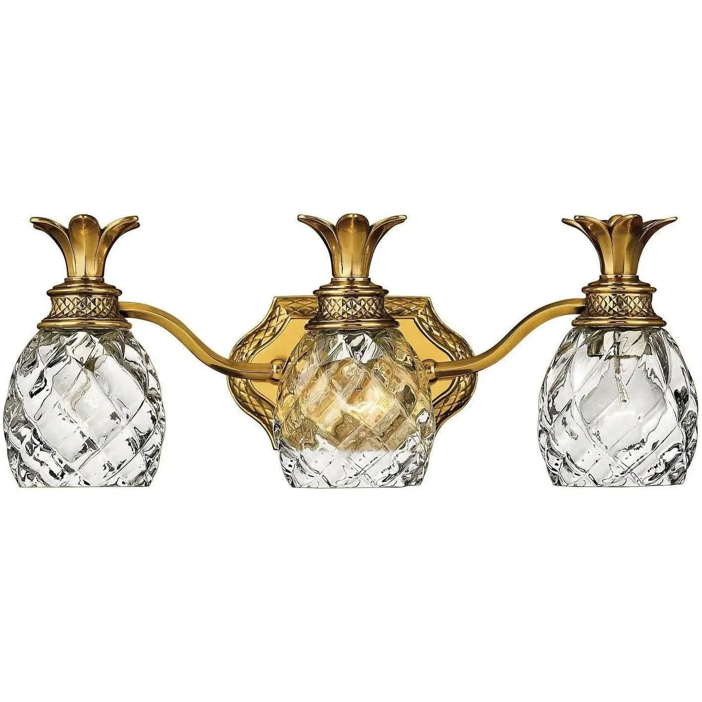 Hinkley Lighting - Plantation 21-Inch Three Light Bath - 5313BB | Montreal Lighting & Hardware