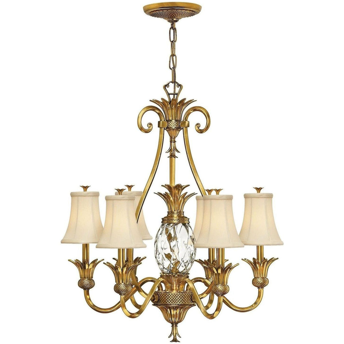 Hinkley Lighting - Plantation 28-Inch Chandelier - 4886BB | Montreal Lighting & Hardware