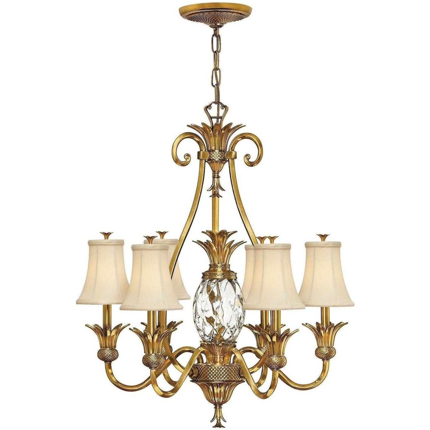 Hinkley Lighting - Plantation 28-Inch Chandelier - 4886BB | Montreal Lighting & Hardware