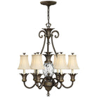 Hinkley Lighting - Plantation 28-Inch Chandelier - 4886PZ | Montreal Lighting & Hardware