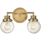Hinkley Lighting - Poppy 14-Inch Two Light Bath - 5932HB | Montreal Lighting & Hardware