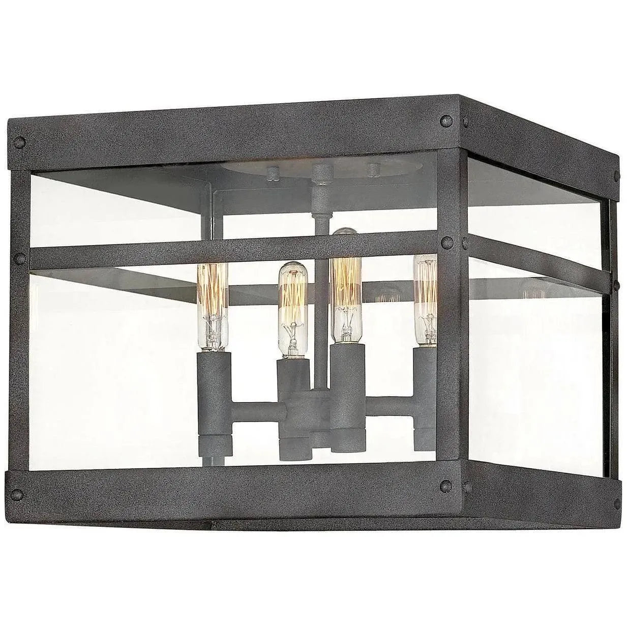 Hinkley Lighting - Porter 12-Inch Outdoor Flush Mount - 2803DZ | Montreal Lighting & Hardware