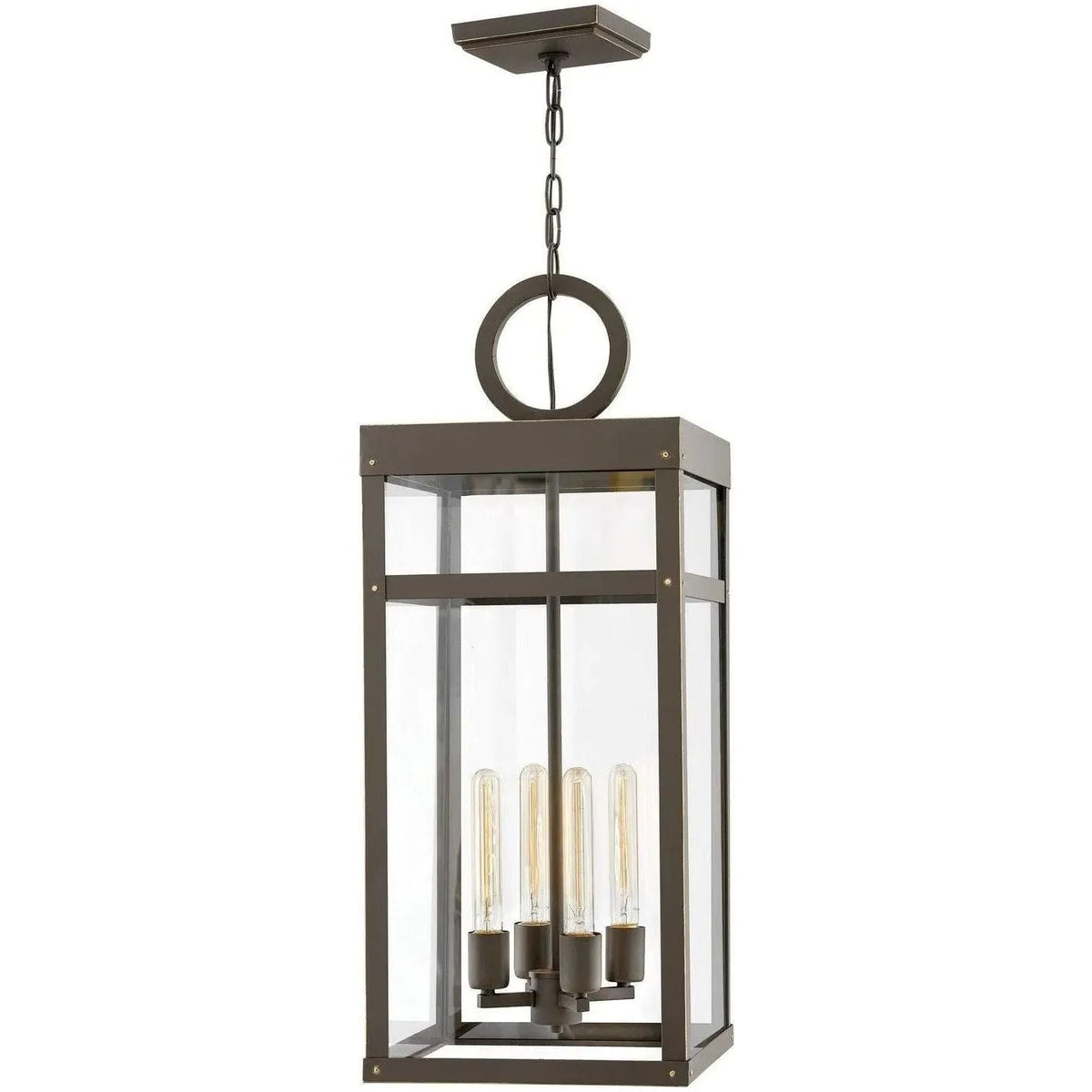 Hinkley Lighting - Porter 12-Inch Outdoor Hanging Lantern - 2808OZ | Montreal Lighting & Hardware