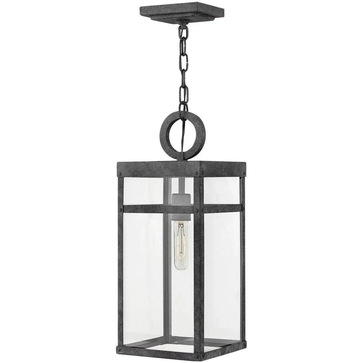 Hinkley Lighting - Porter 7-Inch Outdoor Hanging Lantern - 2802DZ | Montreal Lighting & Hardware