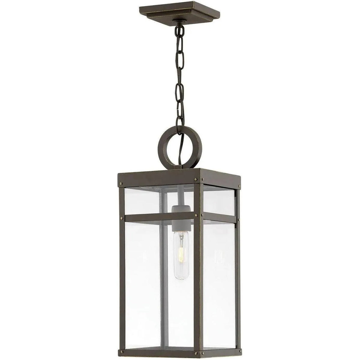 Hinkley Lighting - Porter 7-Inch Outdoor Hanging Lantern - 2802OZ | Montreal Lighting & Hardware