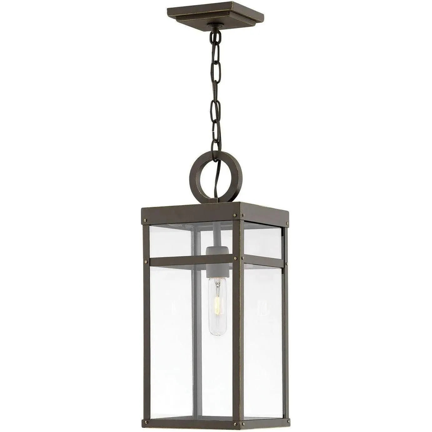 Hinkley Lighting - Porter 7-Inch Outdoor Hanging Lantern - 2802DZ | Montreal Lighting & Hardware