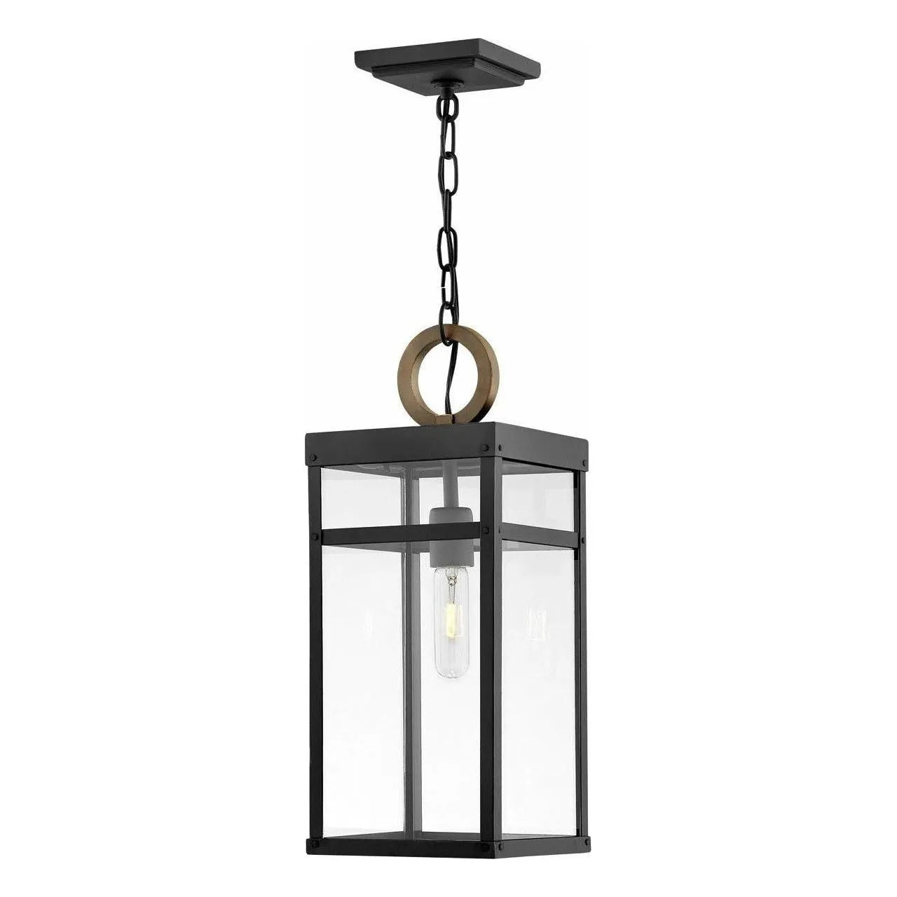 Hinkley Lighting - Porter LED Hanging Lantern - 2802BK-LL | Montreal Lighting & Hardware