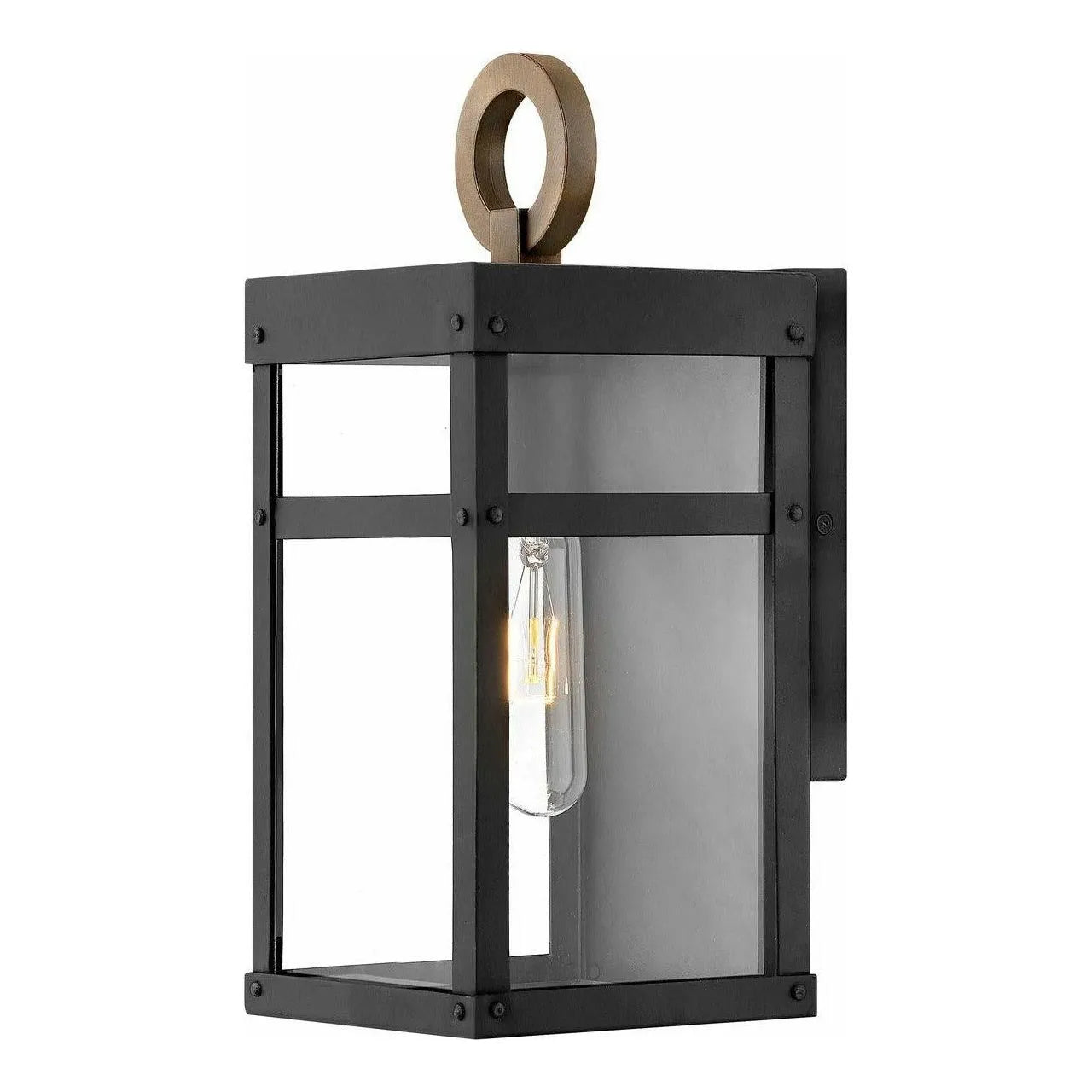 Hinkley Lighting - Porter LED Wall Mount - 2806BK-LL | Montreal Lighting & Hardware