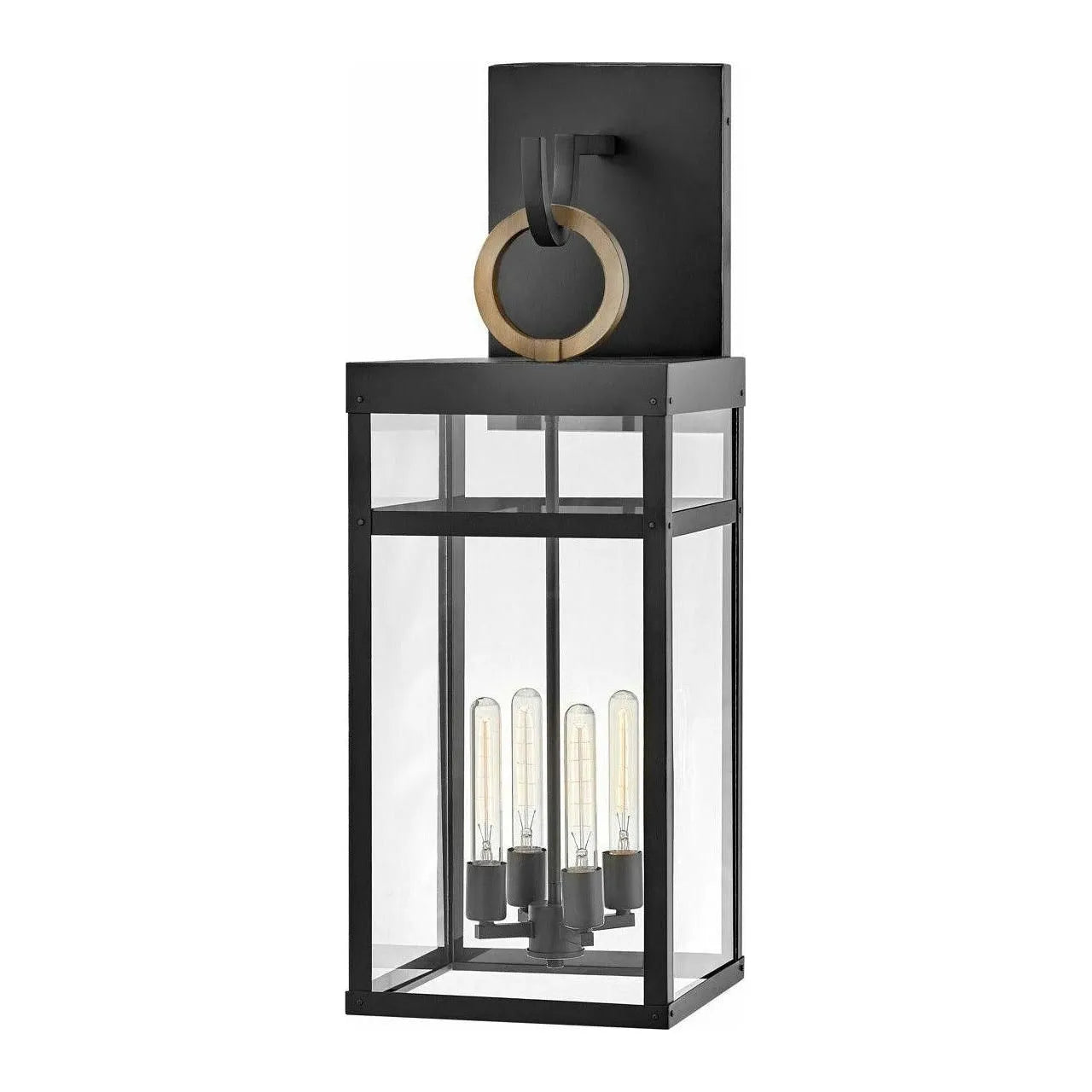 Hinkley Lighting - Porter LED Wall Mount - 2809BK-LL | Montreal Lighting & Hardware