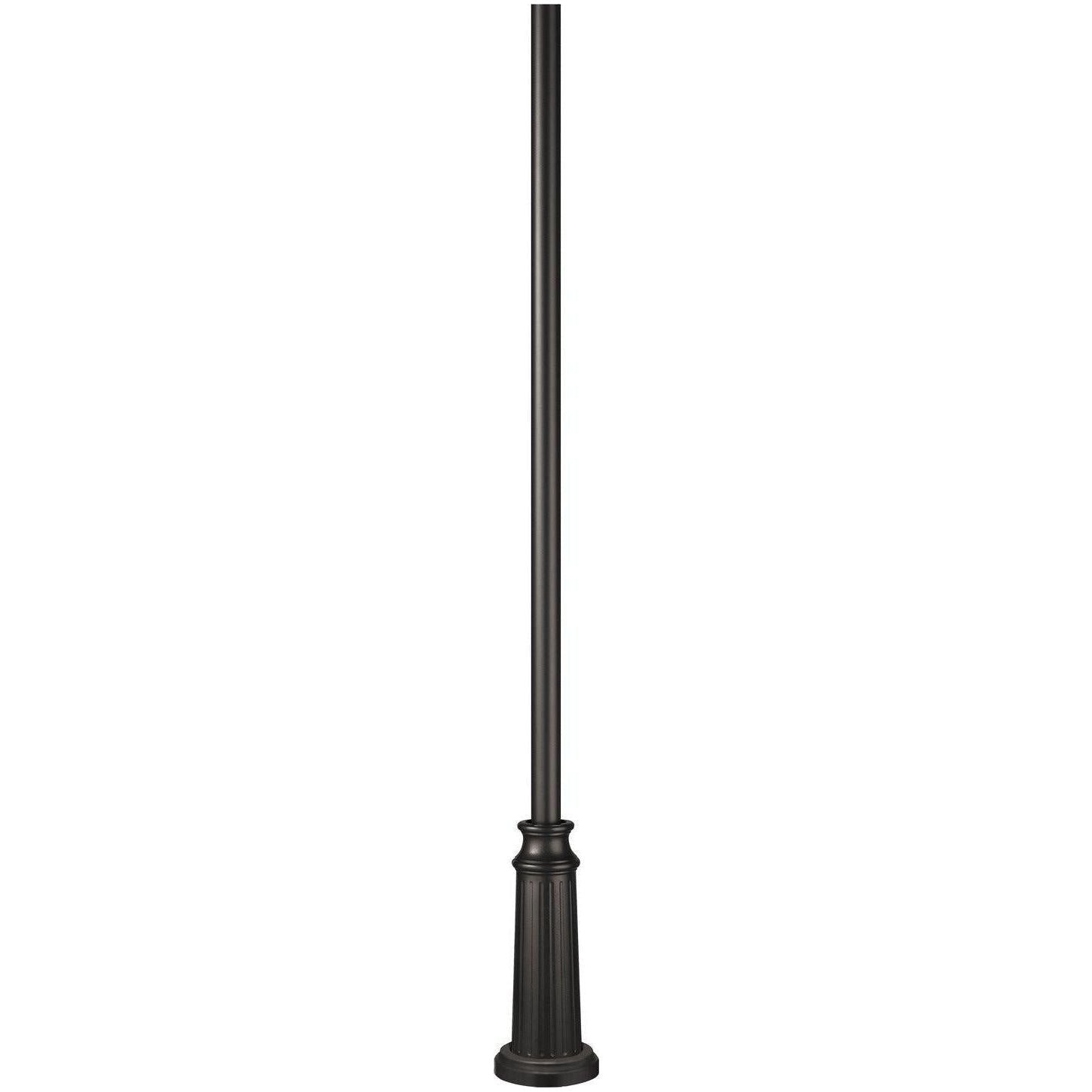 Hinkley Lighting - Post Surface Mount Post - 6808BK | Montreal Lighting & Hardware