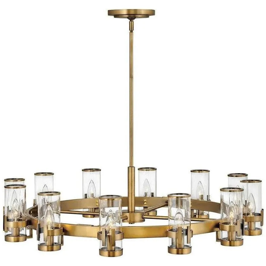 Hinkley Lighting - Reeve 35-Inch Chandelier - 38109HB | Montreal Lighting & Hardware