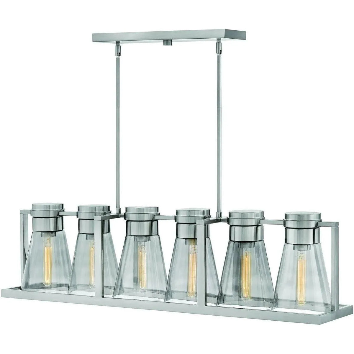 Hinkley Lighting - Refinery 43-Inch Linear Suspension - 63306BN-SM | Montreal Lighting & Hardware