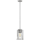 Hinkley Lighting - Refinery 7-Inch Pendant - 63307BN-CL | Montreal Lighting & Hardware