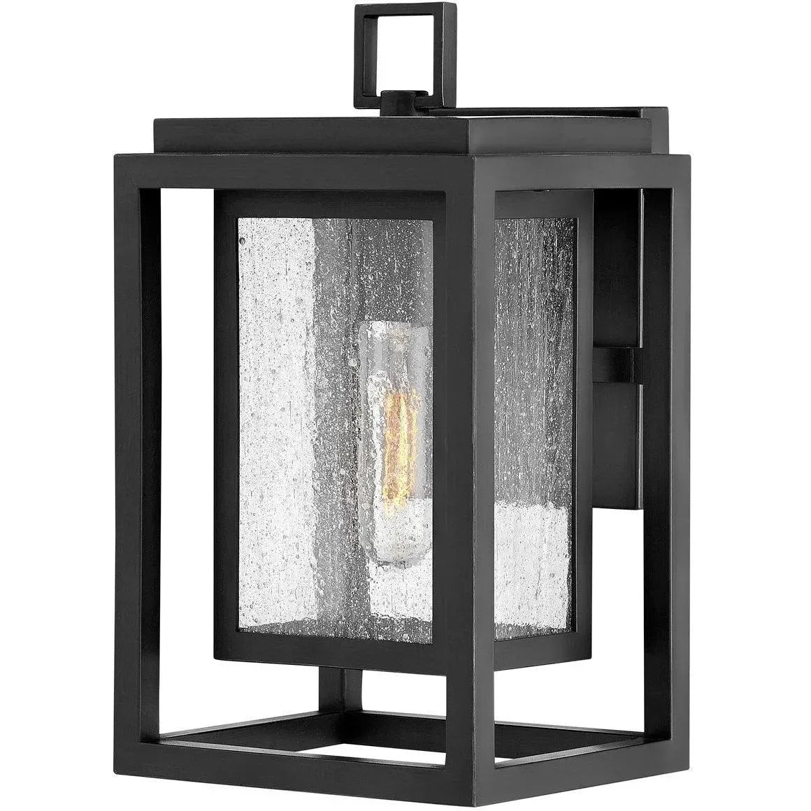 Hinkley Lighting - Republic 12-Inch Outdoor Wall Mount - 1000BK | Montreal Lighting & Hardware