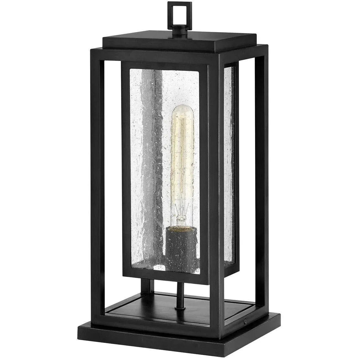 Hinkley Lighting - Republic 17-Inch Outdoor Post Mount - 1007BK | Montreal Lighting & Hardware