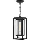 Hinkley Lighting - Republic 7-Inch Outdoor Hanging Lantern - 1002BK | Montreal Lighting & Hardware