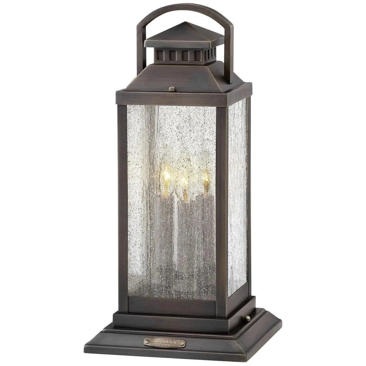 Hinkley Lighting - Revere 21-Inch Outdoor Post Mount - 1187BLB | Montreal Lighting & Hardware