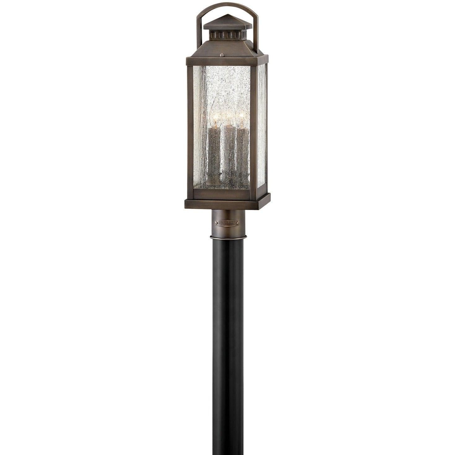 Hinkley Lighting - Revere 23-Inch Outdoor Post Mount - 1181BLB | Montreal Lighting & Hardware