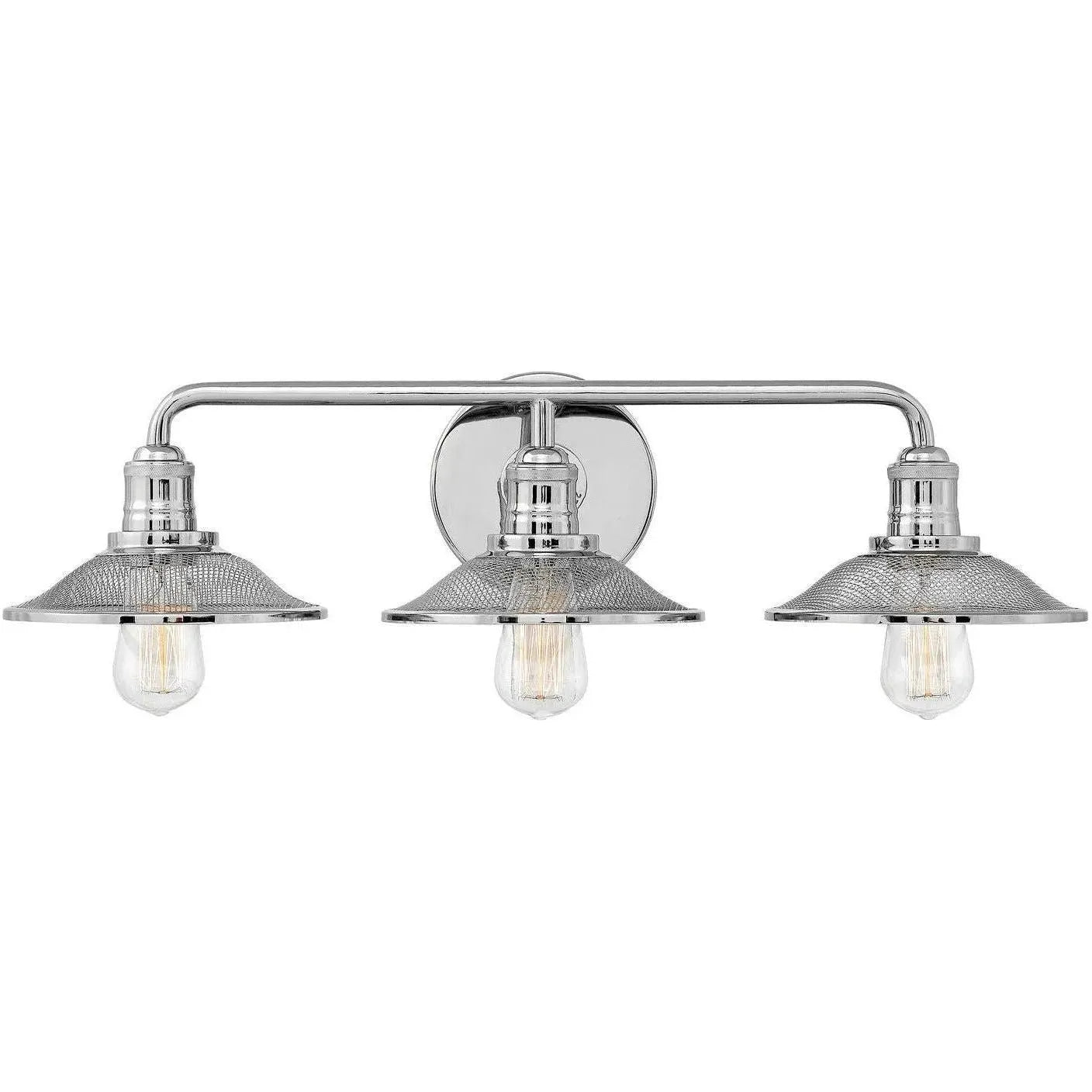 Hinkley Lighting - Rigby 27-Inch Three Light Bath - 5293PN | Montreal Lighting & Hardware