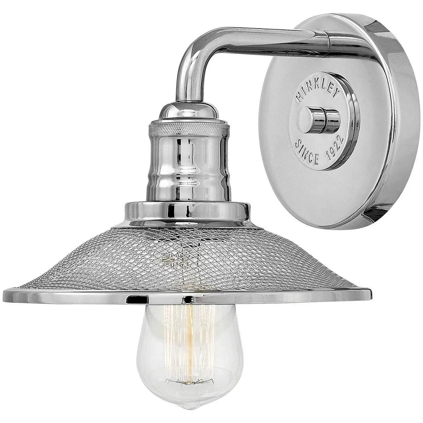 Hinkley Lighting - Rigby 7-Inch Single Vanity - 5290PN | Montreal Lighting & Hardware