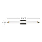 Hinkley Lighting - Rollins LED Wall Sconce - 51090BK-CM | Montreal Lighting & Hardware