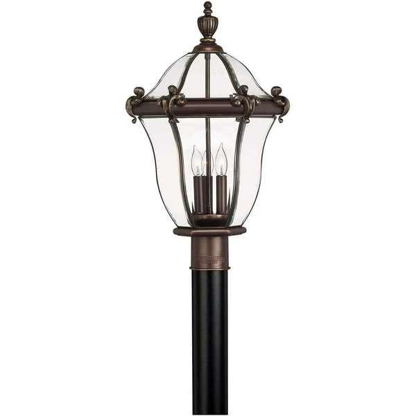 San Clemente 23-Inch Outdoor Post Mount