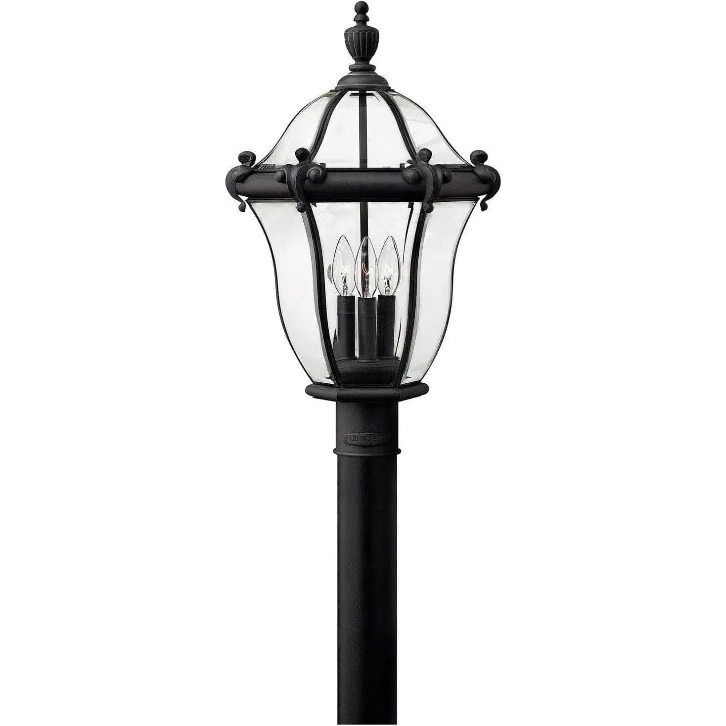 Hinkley Lighting - San Clemente 23-Inch Outdoor Post Mount - 2441CB | Montreal Lighting & Hardware