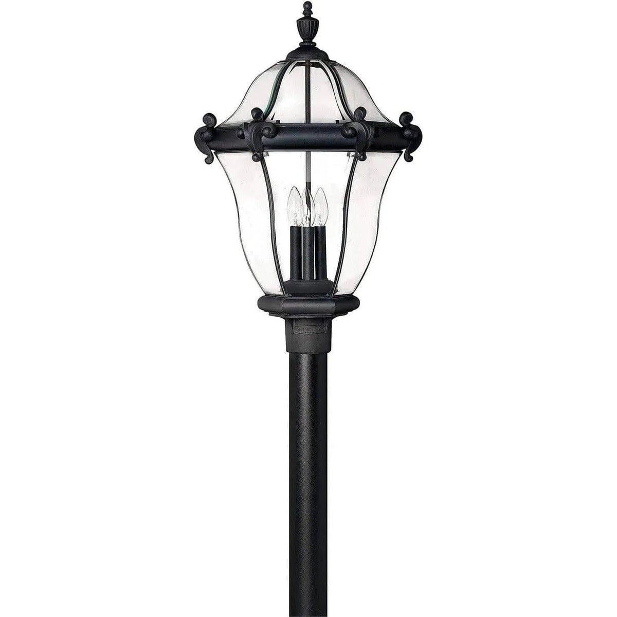 Hinkley Lighting - San Clemente 27-Inch Outdoor Post Mount - 2447MB | Montreal Lighting & Hardware