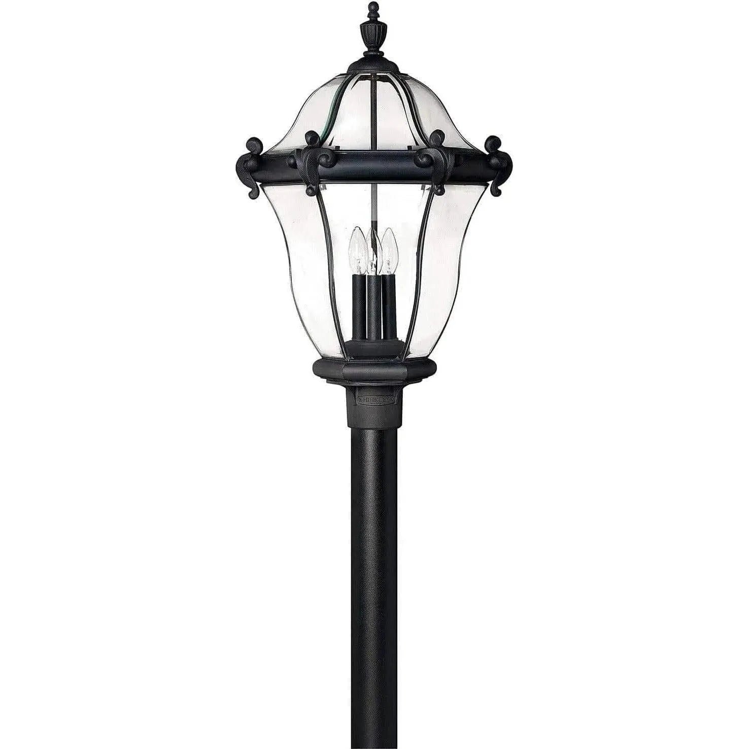 Hinkley Lighting - San Clemente 27-Inch Outdoor Post Mount - 2447CB | Montreal Lighting & Hardware