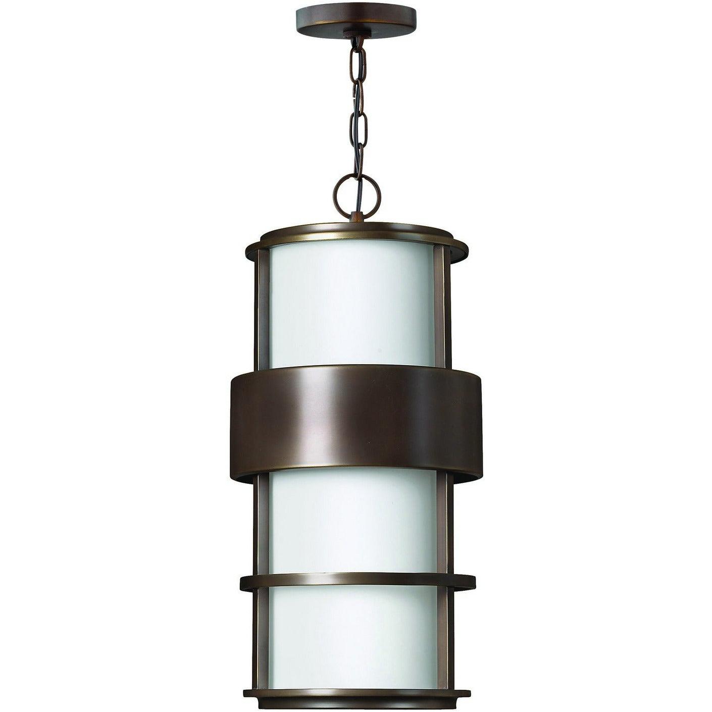 Hinkley Lighting - Saturn 10-Inch Outdoor Hanging Lantern - 1902MT-LED | Montreal Lighting & Hardware