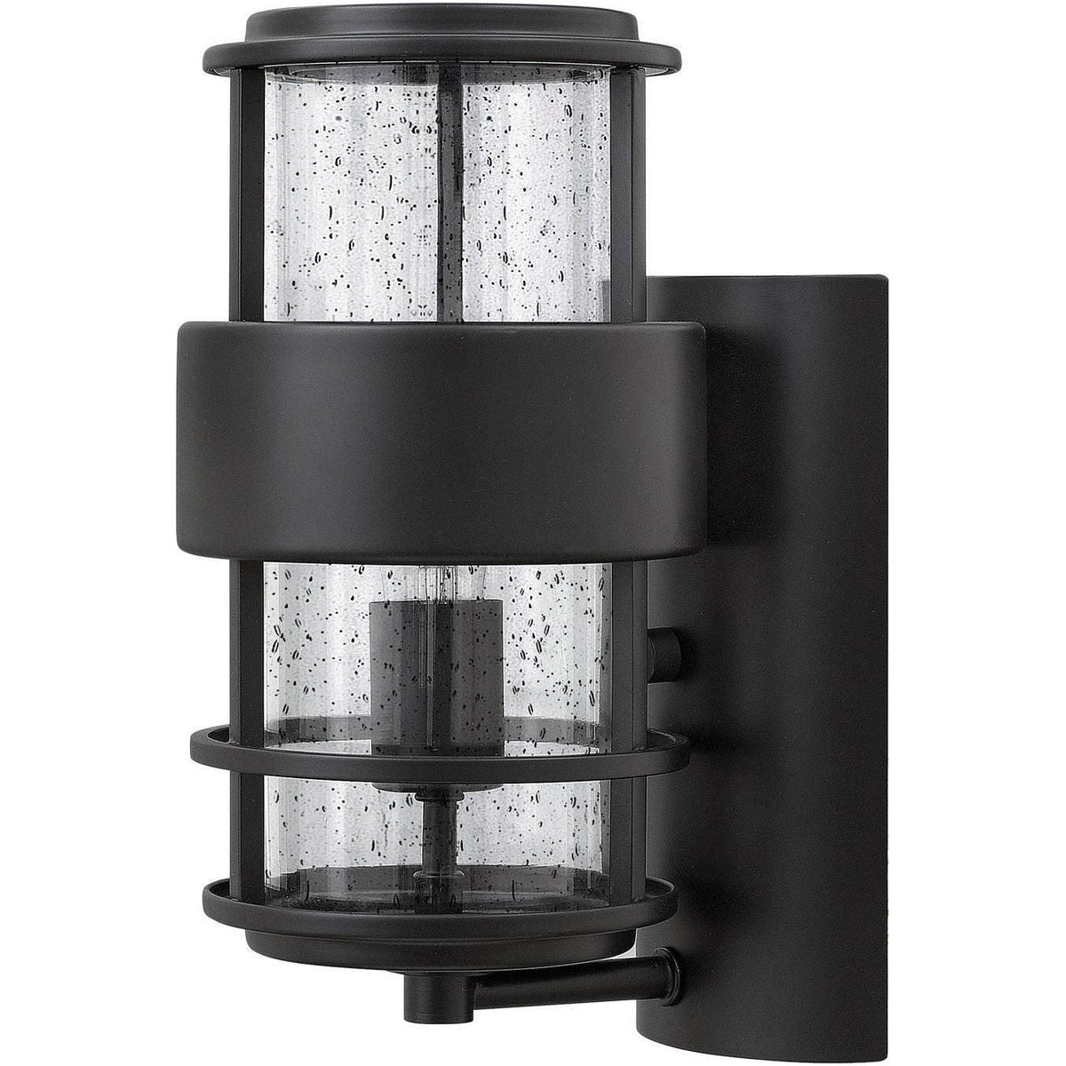 Hinkley Lighting - Saturn 12-Inch Outdoor Wall Mount - 1900SK | Montreal Lighting & Hardware