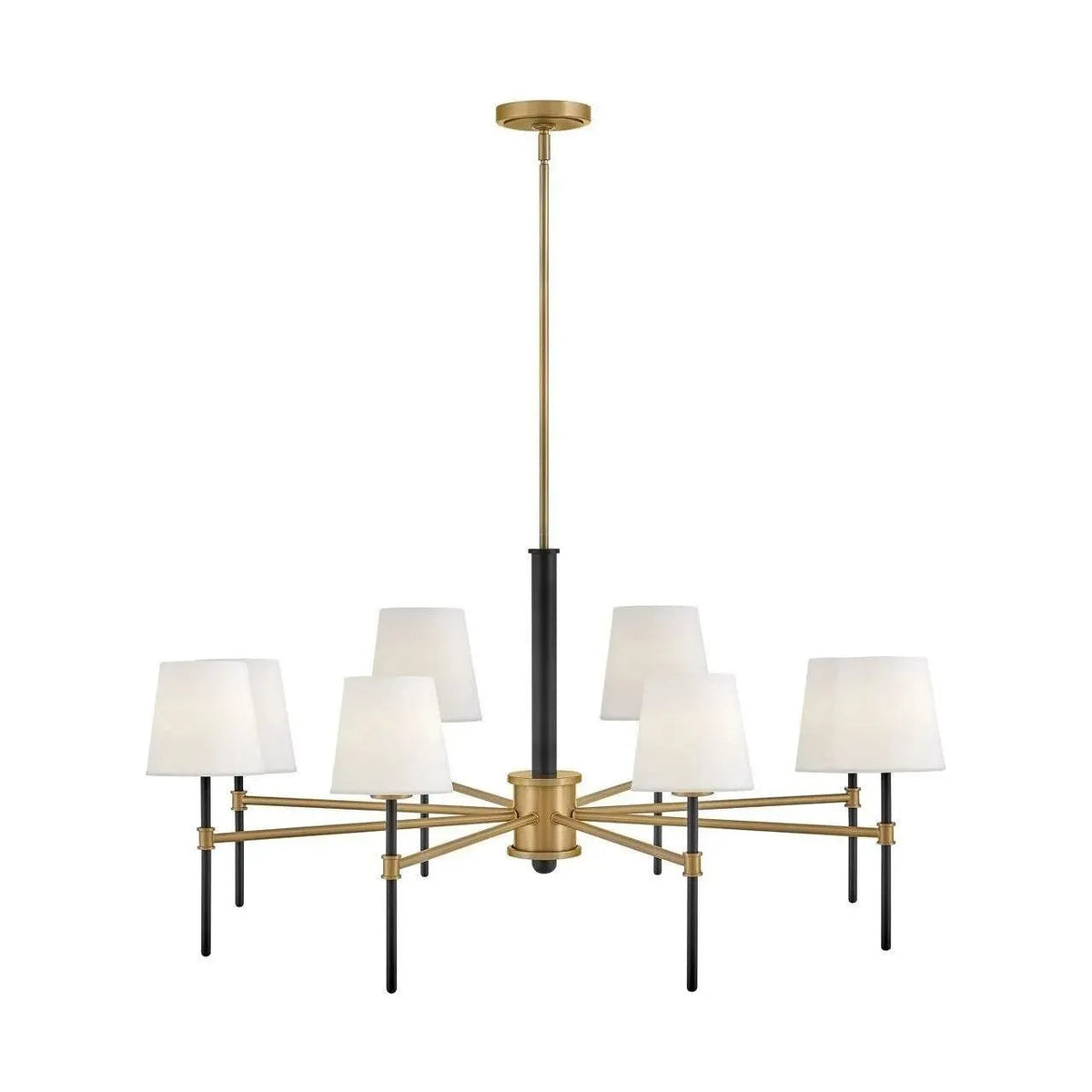 Hinkley Lighting - Saunders LED Chandelier - 46956BK-LCB | Montreal Lighting & Hardware