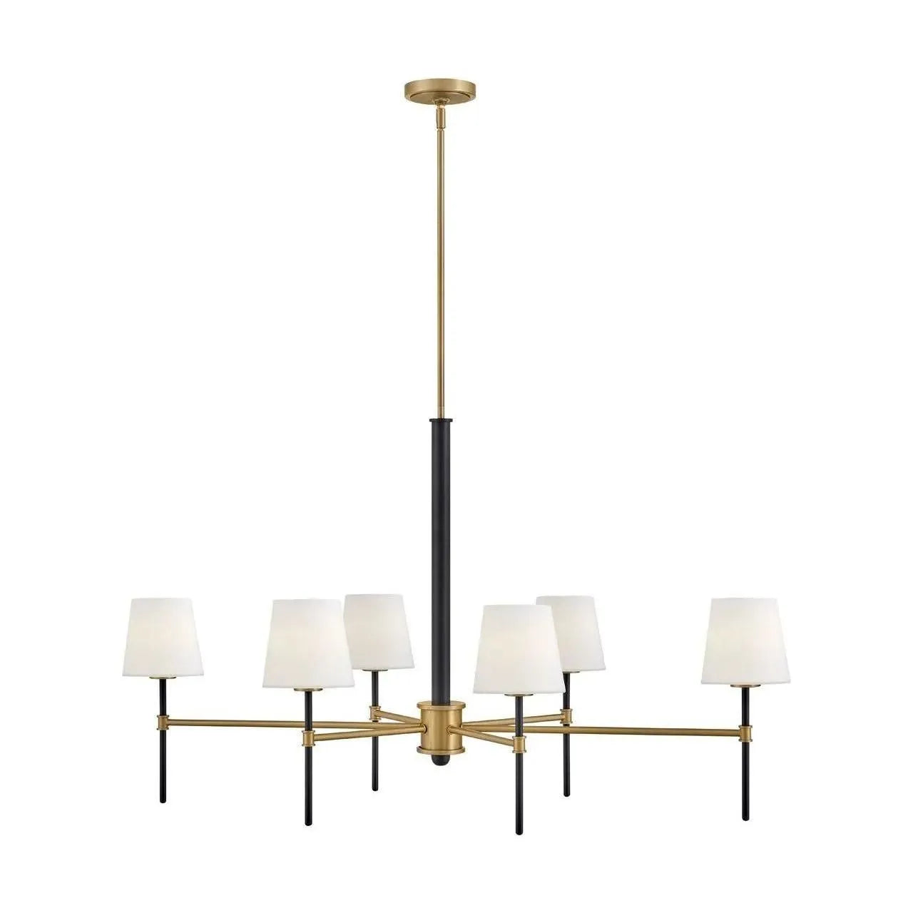 Hinkley Lighting - Saunders LED Linear Pendant - 46955BK-LCB | Montreal Lighting & Hardware