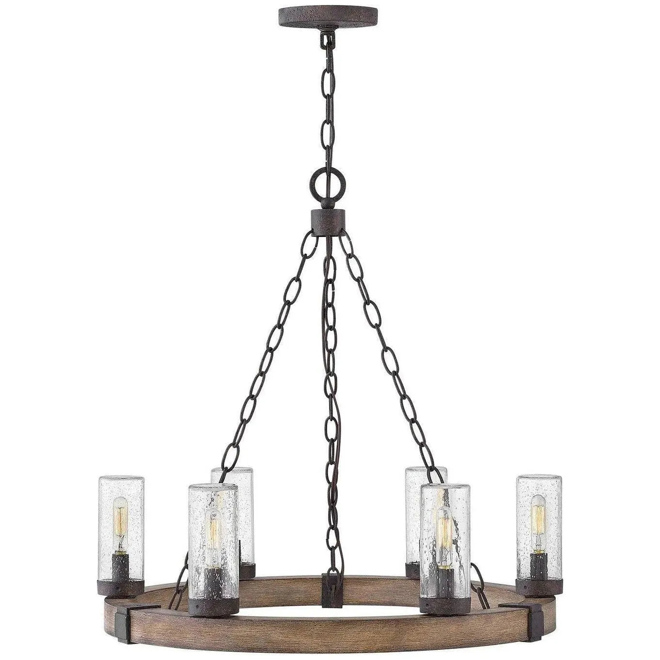 Hinkley Lighting - Sawyer 24-Inch Outdoor Hanging Lantern - 29206SQ | Montreal Lighting & Hardware