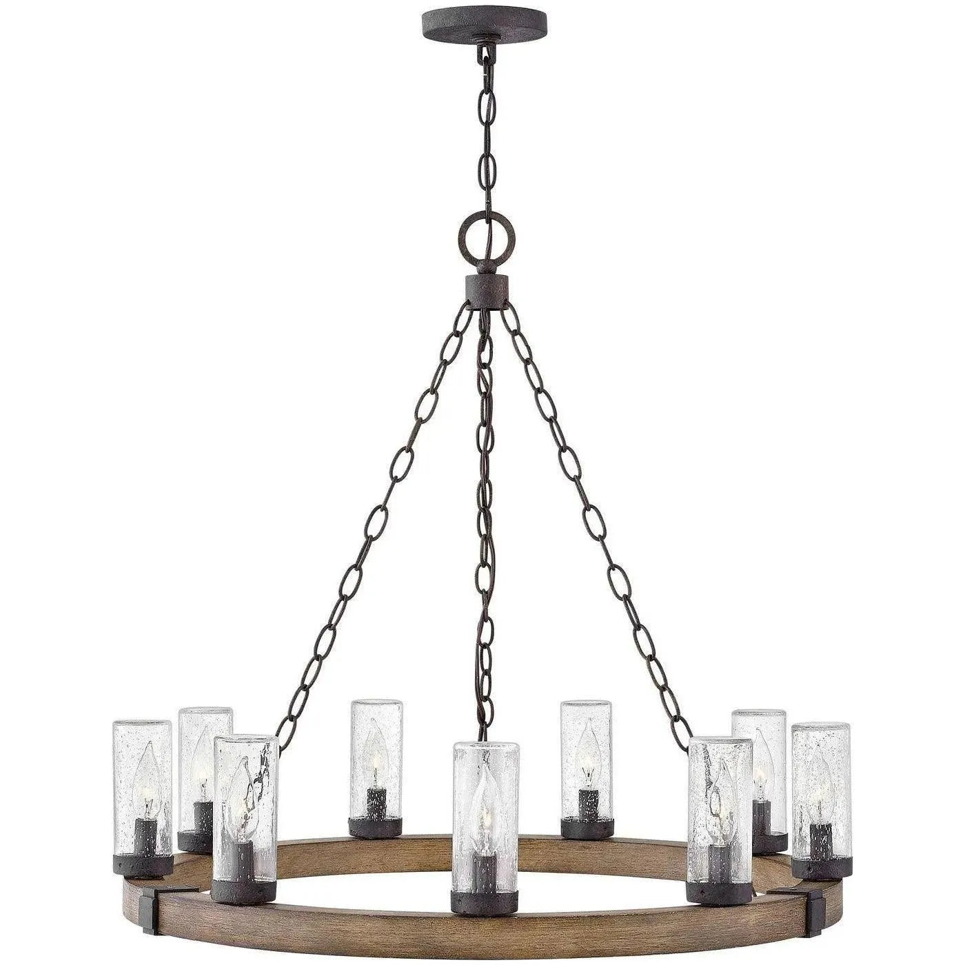 Hinkley Lighting - Sawyer 30-Inch Outdoor Hanging Lantern - 29208SQ | Montreal Lighting & Hardware