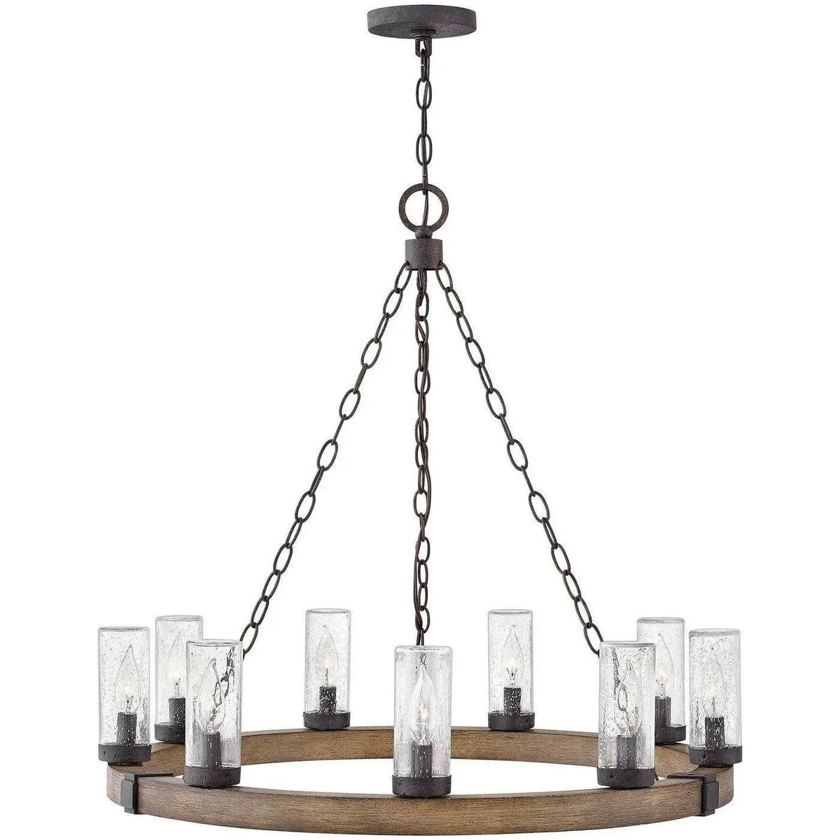 Hinkley Lighting - Sawyer 30-Inch Outdoor Hanging Lantern - 29208SQ | Montreal Lighting & Hardware