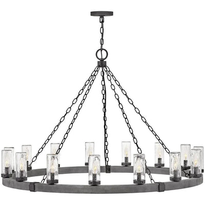 Sawyer 46-Inch Outdoor Hanging Lantern
